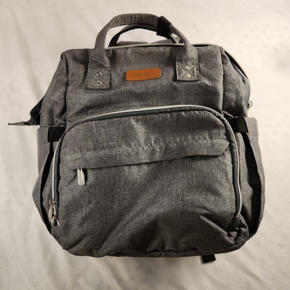 Large Baby Diaper Bag Backpack with Built-In Changing Station